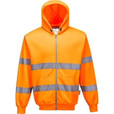 Portwest Zip Front Class 3 Hi Vis Hoodie