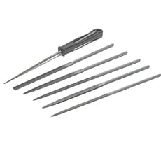 Bahco 6 Piece Precision Needle File Set in Plastic Wallet