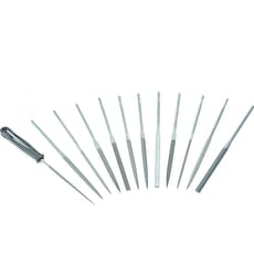 Bahco 12 Piece Precision Needle File Set in Plastic Wallet