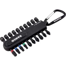 Bahco 10 Piece Heavy Duty Torsion Screwdriver Bit Set