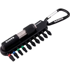 Bahco 11 Piece Heavy Duty Torsion Screwdriver Bit Set