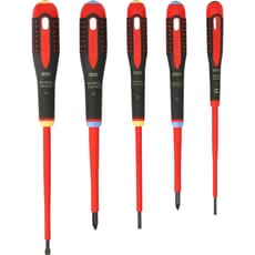 Bahco 5 Piece VDE Insulated Screwdriver Set