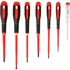 Bahco 7 Piece BE-9887S Ergo Vde Insulated Screwdriver Set