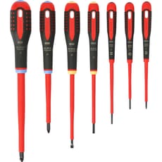 Bahco 7 Piece VDE Insulated Screwdriver Set