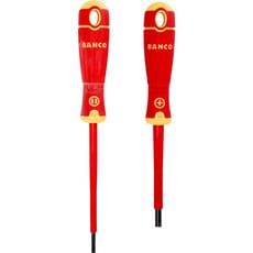 Bahco Bahcofit 2 Piece Insulated Slotted and Phillips Screwdriver Set