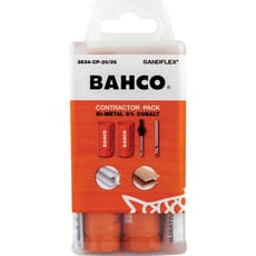 Bahco 11 Piece Contractors Bi-Metal Hole Saw Set