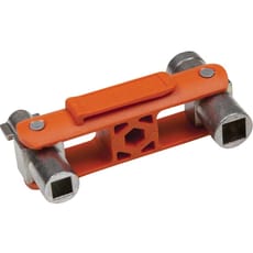 Bahco 5 in 1 Cabinet Technical Shut Off Master Switch Key