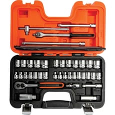 Bahco 38 Piece 3/8" Drive Hex Socket Set Metric and Imperial