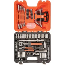 Bahco S910 92 Pieces 1/4" and 1/2" Drive Socket and Spanner Set 