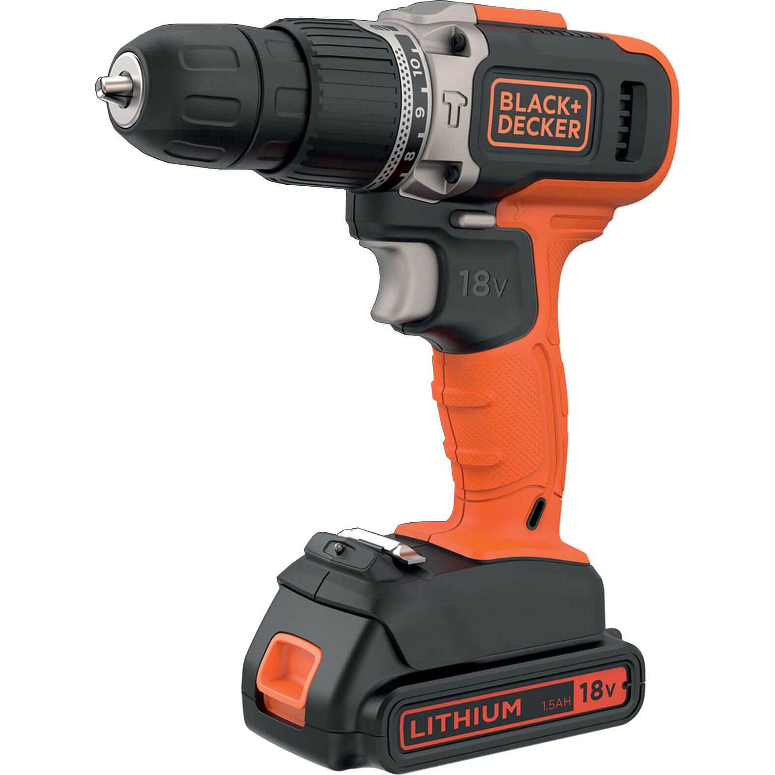 Black and Decker BCD003C 18v Cordless Combi Drill Combi Drills