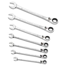 Expert by Facom 7 Piece Ratchet Combination Spanner Set