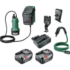 Bosch GARDENPUMP 18-2000 P4A 18v Cordless Submersible Water Pump