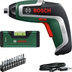 Bosch IXO 7 3.6v Cordless Screwdriver and Pocket Spirit Level Set 