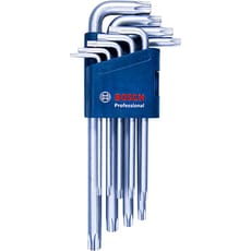 Bosch Professional 9 Piece Torx Key Set