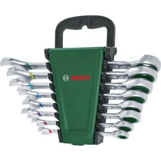 Bosch 8 Piece Ratchet Combination Spanner Set