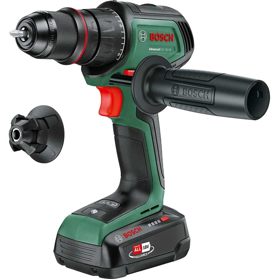 Bosch ADVANCEDDRILL 18V-80 P4A 18v Cordless Drill Driver Drill