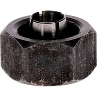 Bosch Collet and Locking Nut for ADVANCEDTRIMROUTER 18V-8 