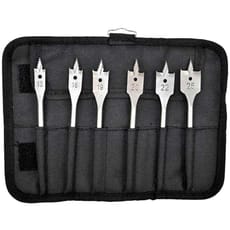 Bosch 6 Piece SelfCut Spade Drill Bit Set in Tool Roll