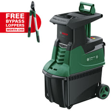 Bosch AXT 25 TC Turbine Cutting 3 in 1 Garden Shredder FREE Loppers Worth £40