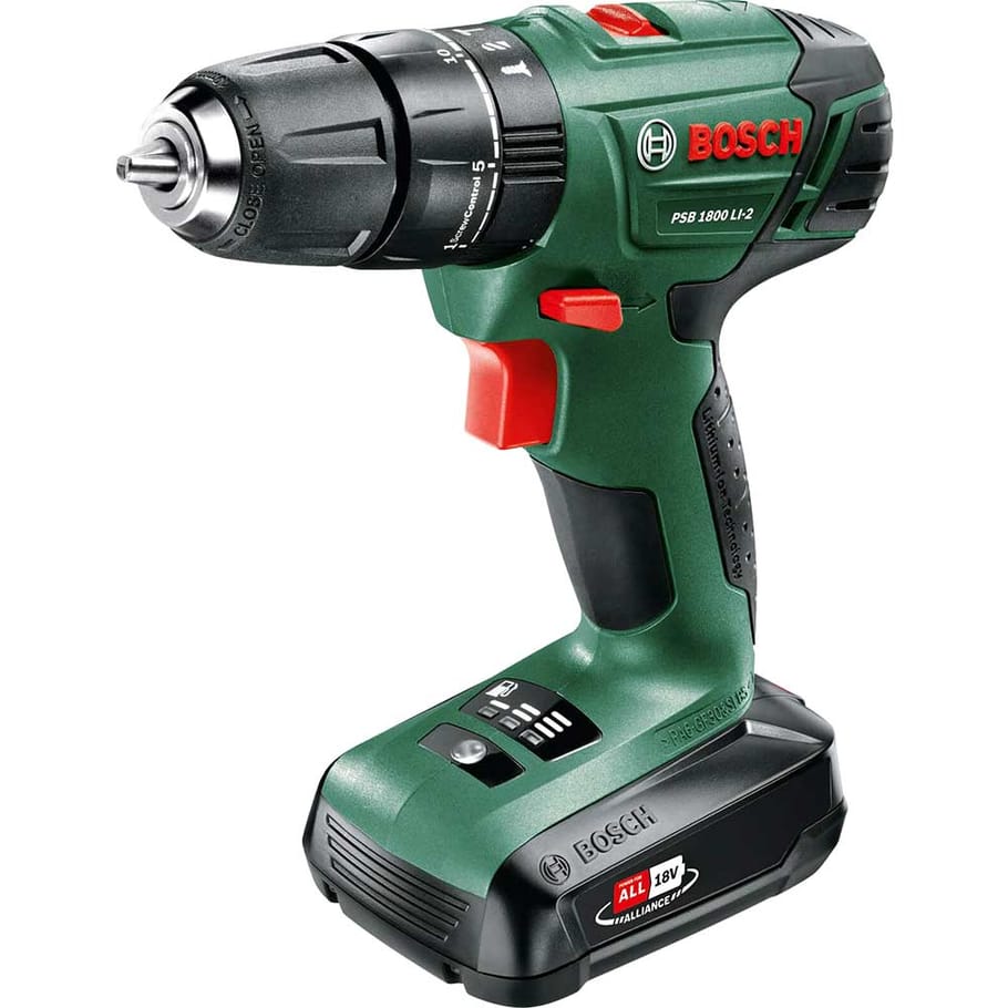 Bosch PSB 1800 LI-2 P4A 18v Cordless Combi Drill Combi Drills