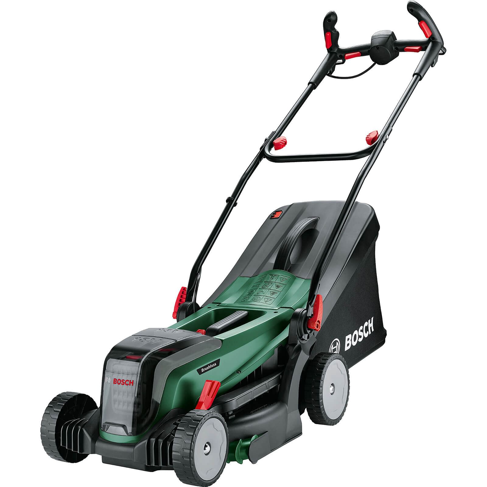 Bosch battery lawn mower with roller sale