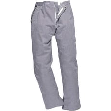 Portwest C075 Barnet Chefs Trousers Check