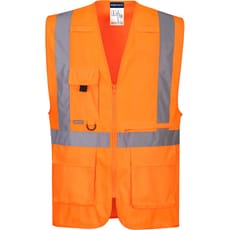 Portwest Executive Tablet Pocket Hi Vis Vest