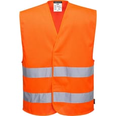 Portwest MeshAir Two Band Mesh Hi Vis Vest