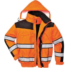 Oxford Weave 300D Hi Vis Classic Bomber Jacket