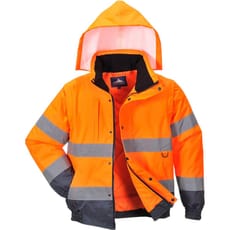 Oxford Weave 300D Class 3 Hi Vis 2-in-1 Jacket