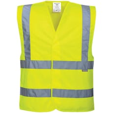 Portwest Two Band and Brace Class 2 Hi Vis Waistcoat