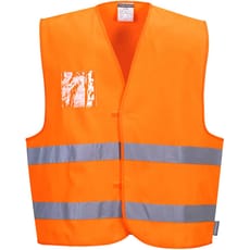 Portwest Dual ID Holder Class 2 Hi Vis Waistcoat