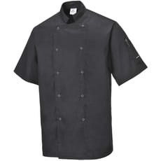 Portwest Cumbria Chefs Short Sleeve Jacket