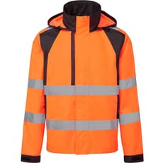 Portwest WX2 Eco Hi Vis Waterproof Rain Jacket