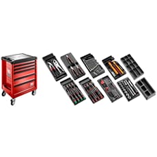 Facom CM.118 6 Drawer Roller Cabinet and 118 Piece Hand Tool Kit