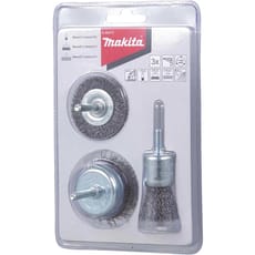 Makita 3 Piece Wire Brush Set