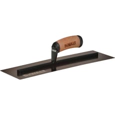 DeWalt Gold Stainless Steel Curved Dry Wall Finishing Trowel