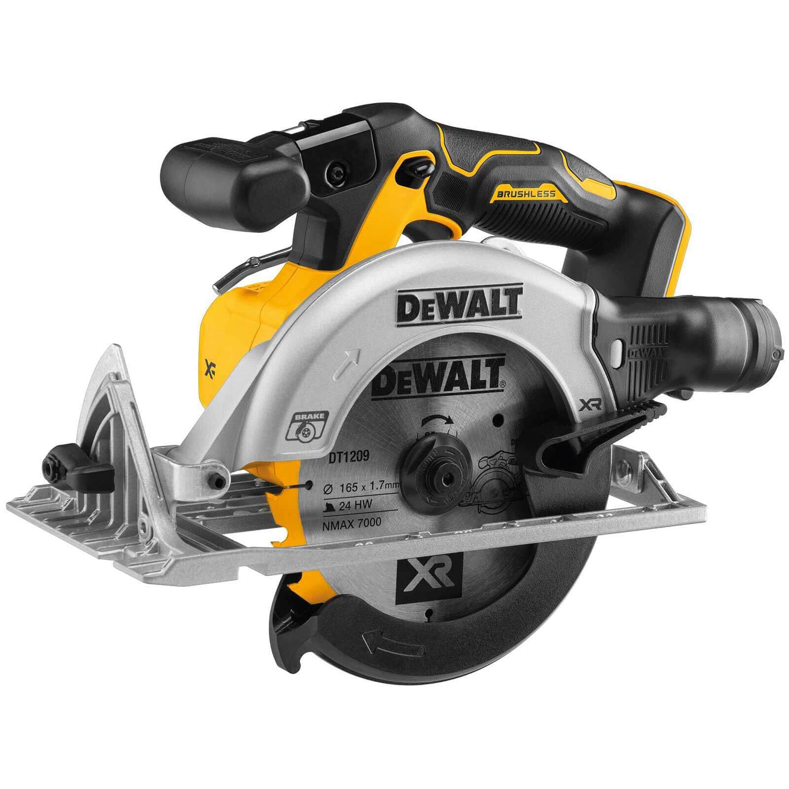 DeWalt DCS565 18v XR Cordless Brushless Circular Saw 165mm Circular Saws