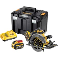 DeWalt DCS579 54v XR Cordless Brushless FLEXVOLT High Power Rail Compatible Circular Saw 190mm