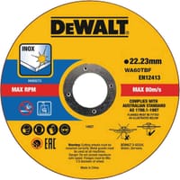 DeWalt Thin Stainless Steel Cutting Disc DeWalt Thin Stainless Steel Cutting Disc