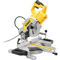 DeWalt DWS777 XPS Sliding Compound Mitre Saw 216mm