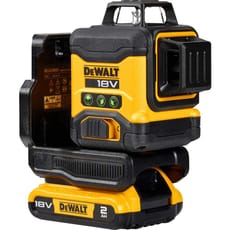 DeWalt DCLE34031 18v Cordless Self Levelling Cross Line GREEN Laser Level