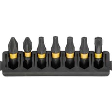 DeWalt 7 Piece FlexTorq Phillips, Pozi and Torx Screwdriver Bit Bar Set