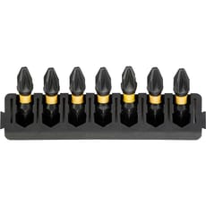 DeWalt 7 Piece FlexTorq PZ2 Screwdriver Bit Bar Set