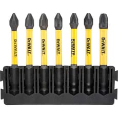 DeWalt 7 Piece FlexTorq Phillips and Pozi Screwdriver Bit Bar Set