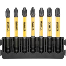 DeWalt 7 Piece FlexTorq Pozi Screwdriver Bit Bar Set