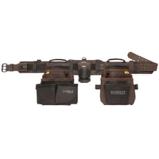 DeWalt Pro 18 Pocket Leather Tool Belt Rig