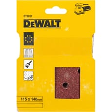 DeWalt Punched Clip On 1/4 Sanding Sheets