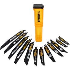 DeWalt DT2441L 12 Piece Extreme 2x Life Reciprocating Sabre Saw Blade Set
