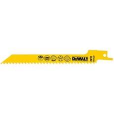 DeWalt Fine Fast Cuts and Curve Cutting Wood Reciprocating Sabre Saw Blades